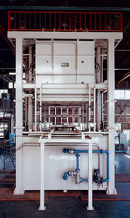 Aluminum heat treatment furnace