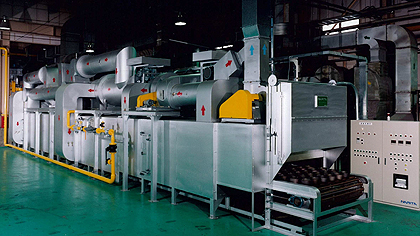 Consecutive plating furnace